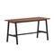 Flash Furniture Redmond 60x24 Conf Tbl w/1in. Thick Dbl Sided Laminate Tbl Top w/PVC and A-Frame Steel Bse, Walnut MT-M6024-WLT-ABF-GG - alternate 6